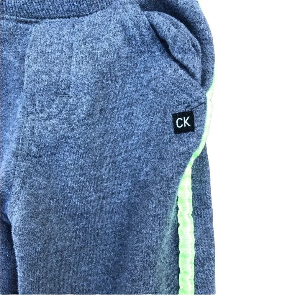 CALVIN KLEIN JEANS Grey Sweat Pants Size 12 Months